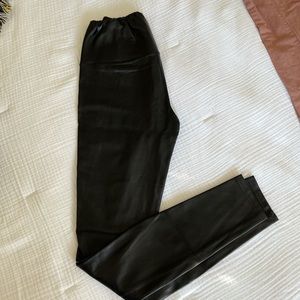 XS Vegan Leather Leggings